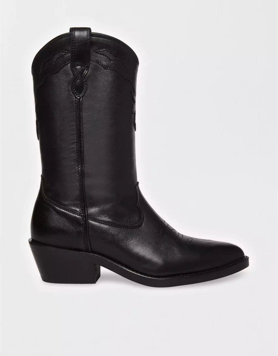 Bottes American Eagle Laredo Western Noir Femme | WLF-61879712